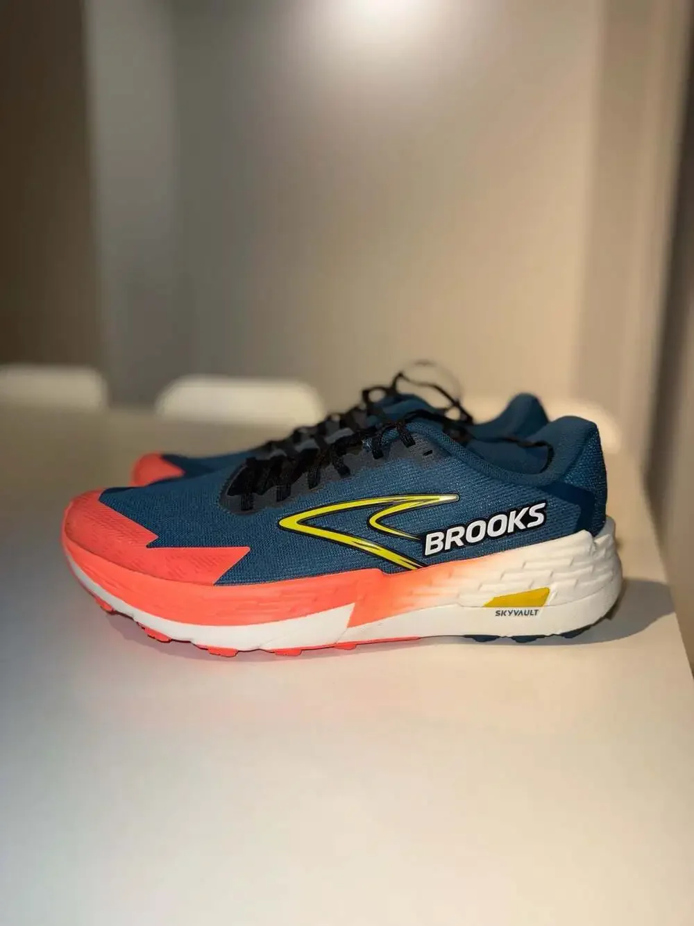 Brooks Catamount 4 Men's Trail Running Shoes Size 11 Legion Blue/Flame